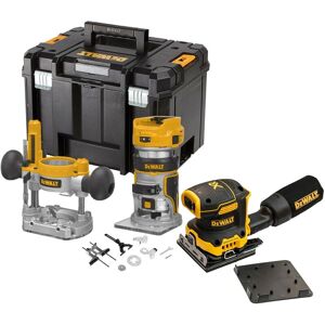 Dewalt DCW604N 18v XR Brushless Router Trimmer + Plunge Base + DCW200N Sander Dewalt DCW604N 18v XR Brushless Router Trimmer + Plunge Base + DCW200N Sander