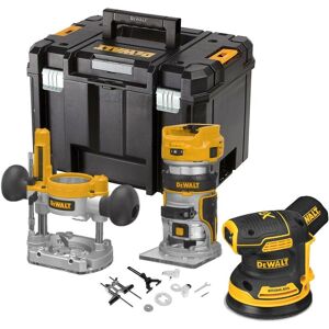 Dewalt DCW604NT 18v XR Brushless Router Trimmer + Plunge Base + DCW210N Sander Dewalt DCW604NT 18v XR Brushless Router Trimmer + Plunge Base + DCW210N Sander