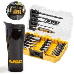 DeWalt DT70706 25 Piece Rapid Load Hex Screwdriver Drill Bit Set + Thermal Mug DeWalt DT70706 25 Piece Rapid Load Hex Screwdriver Drill Bit Set + Thermal Mug