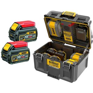 Dewalt - DWST83470 Toughsystem 2 Charger Box 18v / 54v xr x 2 DCB546 6.0ah Battery Dewalt - DWST83470 Toughsystem 2 Charger Box 18v / 54v xr x 2 DCB546 6.0ah Battery
