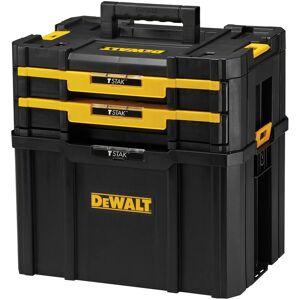 Dewalt - Tstak iv Combo - Carry Open Tote Tool Box Carrier + 2 Drawer Organiser Dewalt - Tstak iv Combo - Carry Open Tote Tool Box Carrier + 2 Drawer Organiser