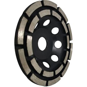 BEIJIYI Diamond Grinding Disc, 125mm x 22.23mm Double Row Diamond Grinding Wheel for Sanding Screeds, Concrete Slabs, Tiles and Tile Adhesives. BEIJIYI Diamond Grinding Disc, 125mm x 22.23mm Double Row Diamond Grinding Wheel for Sanding Screeds, Concrete Slabs, Tiles and Tile Adhesives.