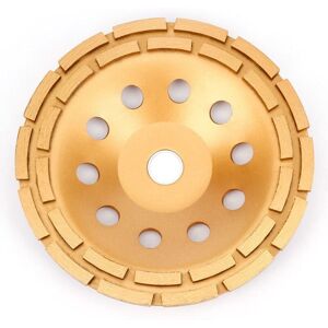 MEMKEY Diamond grinding disc 230 x 22.2 mm - Turbo diamond cup grinding disc for concrete, granite, stone, marble, stone, masonry, brick, plaster, polished MEMKEY Diamond grinding disc 230 x 22.2 mm - Turbo diamond cup grinding disc for concrete, granite, stone, marble, stone, masonry, brick, plaster, polished