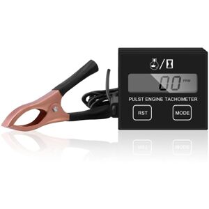 BEIJIYI Digital Chainsaw Tachometer, Small Inductive Tachometer, Waterproof Engine Tachometer, Motorcycle Lawn Mower Tachometer BEIJIYI Digital Chainsaw Tachometer, Small Inductive Tachometer, Waterproof Engine Tachometer, Motorcycle Lawn Mower Tachometer