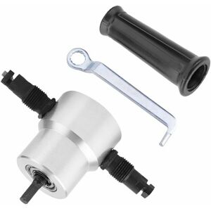 SOLEIL Double Head Nibbler Metal Double Head Nibbler Cutter Metal Cutting Tool for Sheet Metal Cutting Double head metal plug nibbler SOLEIL Double Head Nibbler Metal Double Head Nibbler Cutter Metal Cutting Tool for Sheet Metal Cutting Double head metal plug nibbler