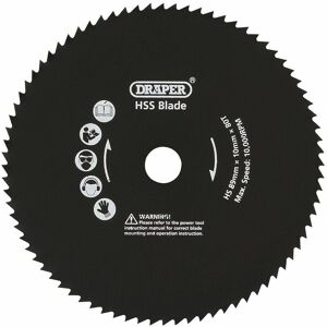 Draper Tools - Draper 89mm Metal Cut Blade for Storm Force&174 Mini Plunge Saw (25914) Draper Tools - Draper 89mm Metal Cut Blade for Storm Force&174 Mini Plunge Saw (25914)