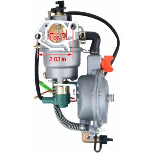Dual fuel fuel carb LPG NG Converting kit with air filter for fuel generator 4.5-5.5 kW GX390 188F Dual fuel fuel carb LPG NG Converting kit with air filter for fuel generator 4.5-5.5 kW GX390 188F