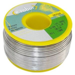 E-ROBUR 383028 - Tin solder wire - 2mm - Gray - Solder Wire E-ROBUR 383028 - Tin solder wire - 2mm - Gray - Solder Wire