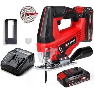 Einhell - 18v Cordless Jig Saw TC-JS18/70 Li Power X-Change 2 x 2.5ah Batteries Einhell - 18v Cordless Jig Saw TC-JS18/70 Li Power X-Change 2 x 2.5ah Batteries