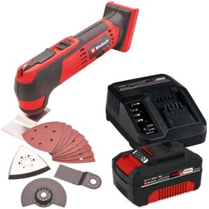 Einhell 18v Multi Tool TE-MG 18 Li-Solo Power X-Change 4465195 + 4ah Battery Einhell 18v Multi Tool TE-MG 18 Li-Solo Power X-Change 4465195 + 4ah Battery