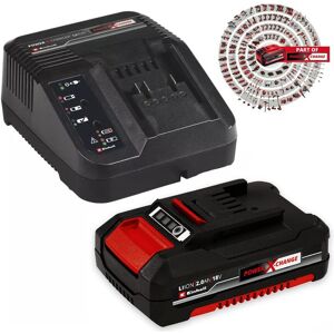 Einhell - 18v Power X-Change pxc Starter Kit - 1x 2.0Ah Battery + Fast Charger Einhell - 18v Power X-Change pxc Starter Kit - 1x 2.0Ah Battery + Fast Charger