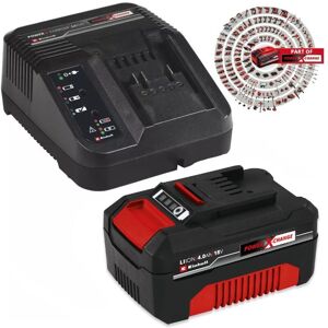 Einhell 18v Power X-Change PXC Starter Kit - 1x 4.0Ah Battery + 3ah Fast Charger Einhell 18v Power X-Change PXC Starter Kit - 1x 4.0Ah Battery + 3ah Fast Charger
