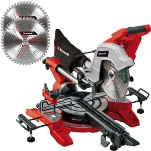 Einhell - 254mm Double Bevel Mitre Saw + Laser te-sm 10 l Dual Sided 240v +3 Blade Einhell - 254mm Double Bevel Mitre Saw + Laser te-sm 10 l Dual Sided 240v +3 Blade