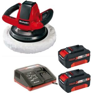 Einhell 18v Cordless Car Boat Buffer Polisher 254mm Power X Change 18v x2 4ah Einhell 18v Cordless Car Boat Buffer Polisher 254mm Power X Change 18v x2 4ah