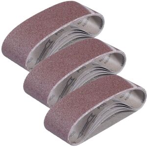 Mix Grit 15 Piece Sanding Belt Set Wood Working 75x 533mm 40 80 120 Grit - Einhell Mix Grit 15 Piece Sanding Belt Set Wood Working 75x 533mm 40 80 120 Grit - Einhell