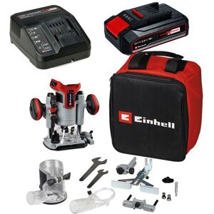 Einhell Power 18v X-Change TP-RO 18v Cordless Brushless Router Plunge Base 2.5ah Einhell Power 18v X-Change TP-RO 18v Cordless Brushless Router Plunge Base 2.5ah