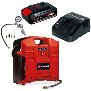 Einhell - Power X-Change 18v Cordless Portable Compressor te-ac + 2.5AH Kit Einhell - Power X-Change 18v Cordless Portable Compressor te-ac + 2.5AH Kit
