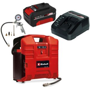 Einhell - Power X-Change 18v Cordless Portable Compressor te-ac + 4AH Kit Einhell - Power X-Change 18v Cordless Portable Compressor te-ac + 4AH Kit