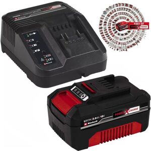 Einhell - 18v Power X-Change pxc Starter Kit - 1x 3.0Ah Battery + 3ah Fast Charger Einhell - 18v Power X-Change pxc Starter Kit - 1x 3.0Ah Battery + 3ah Fast Charger