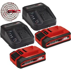 Einhell Professional 18v / 36v PXC Starter Kit - 2 x 3.0Ah PLUS Battery Charger Einhell Professional 18v / 36v PXC Starter Kit - 2 x 3.0Ah PLUS Battery Charger