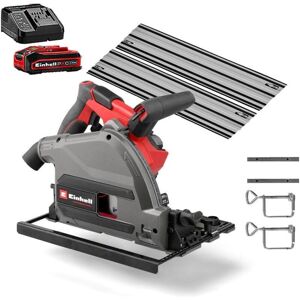 Einhell Professional 18v Brushless Plunge Circular Saw TP-PS 18/165 + 4AH + Rail Einhell Professional 18v Brushless Plunge Circular Saw TP-PS 18/165 + 4AH + Rail