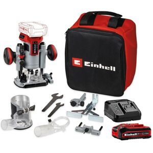 Einhell Professional PXC 18v Cordless Brushless Router Trimmer Plunge + 4AH Kit Einhell Professional PXC 18v Cordless Brushless Router Trimmer Plunge + 4AH Kit