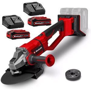 Einhell Professional Twin 18v 36v 230mm 9"" Angle Grinder AXXIO - 2x4ah PLUS Bat Einhell Professional Twin 18v 36v 230mm 9"" Angle Grinder AXXIO - 2x4ah PLUS Bat