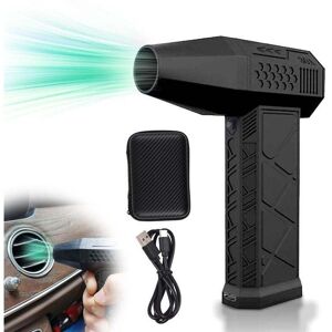 TORMATOR Electric compressed air dust blower, 130,000 rpm, adjustable speed turbo fan, built-in 2 x 1300 mAh rechargeable batteries, cordless portable dry jet TORMATOR Electric compressed air dust blower, 130,000 rpm, adjustable speed turbo fan, built-in 2 x 1300 mAh rechargeable batteries, cordless portable dry jet