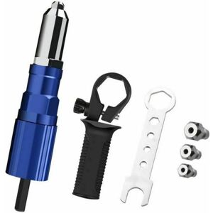 DEWDAT Electric Rivet Tool Set Cordless Riveting Tool Set Drill Kit Adapter Pop Insert Nuts Adapter Power Machine Accessory, Electric Rivet for the DEWDAT Electric Rivet Tool Set Cordless Riveting Tool Set Drill Kit Adapter Pop Insert Nuts Adapter Power Machine Accessory, Electric Rivet for the