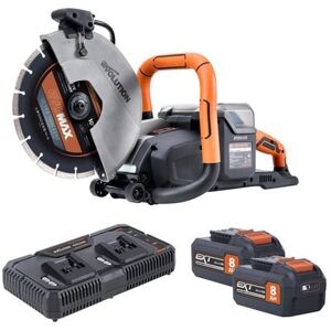 Evolution 109-0001A R260DCT-Li Cordless Disc Cutter 260mm 18V 2 x 8.0Ah Li-ion Evolution 109-0001A R260DCT-Li Cordless Disc Cutter 260mm 18V 2 x 8.0Ah Li-ion