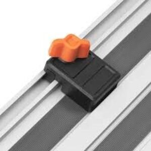 Evolution Adjustable Guide Rail End Stop for Circular Saw Tracks - Fits Makita + Evolution Adjustable Guide Rail End Stop for Circular Saw Tracks - Fits Makita +
