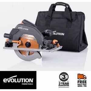 Evolution Power Tools - Evolution R185CCSX+ 185mm Circular Saw with tct Multi-Material Cutting Blade and Carry Bag (230V) Evolution Power Tools - Evolution R185CCSX+ 185mm Circular Saw with tct Multi-Material Cutting Blade and Carry Bag (230V)