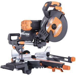 Evolution - 053-0002C R255SMS-DB+ Multi-Material Sliding Mitre Saw 255mm 1600W 110V Evolution - 053-0002C R255SMS-DB+ Multi-Material Sliding Mitre Saw 255mm 1600W 110V