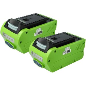 Greenworks 40V Battery Pack - Li-Ion - 5000mAh - Black Greenworks 40V Battery Pack - Li-Ion - 5000mAh - Black