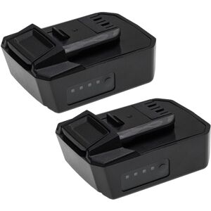 EXTENSILO 2x Battery compatible with Hilti PR 30-HVSG A12, PR 30-HVS A12, PR 2-HS A12, PM 40-MG Power Tools (2500 mAh, Li-Ion, 10.8 V) EXTENSILO 2x Battery compatible with Hilti PR 30-HVSG A12, PR 30-HVS A12, PR 2-HS A12, PM 40-MG Power Tools (2500 mAh, Li-Ion, 10.8 V)