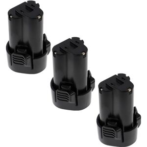Extensilo - 3x Battery compatible with Makita DK1490, DMR105, DK1488, DMR106, DMR102, DMR103, DMR103B Power Tools (2500 mAh, Li-Ion, 10.8 v) Extensilo - 3x Battery compatible with Makita DK1490, DMR105, DK1488, DMR106, DMR102, DMR103, DMR103B Power Tools (2500 mAh, Li-Ion, 10.8 v)