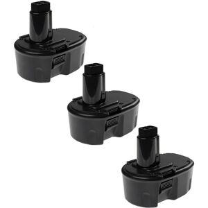 Extensilo - 3x Replacement Battery compatible with Dewalt DW983K, DW984, DW985, DW991K-2, DW992K-2, DW994KQ, DW996K-2 Electric Work Tool (3300 mAh, Extensilo - 3x Replacement Battery compatible with Dewalt DW983K, DW984, DW985, DW991K-2, DW992K-2, DW994KQ, DW996K-2 Electric Work Tool (3300 mAh,