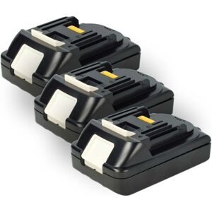 Makita Battery Pack - 2500mAh, 18V - Extensilo 3x Makita Battery Pack - 2500mAh, 18V - Extensilo 3x