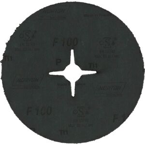 Norton Quantum F100 Fibre Disc 180x22mm Grit 36 (Pack of 25) Norton Quantum F100 Fibre Disc 180x22mm Grit 36 (Pack of 25)