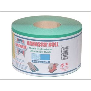 Faithfull - Aluminium Oxide Sanding Paper Roll Green 115mm x 50m 80G FAIAR11580G Faithfull - Aluminium Oxide Sanding Paper Roll Green 115mm x 50m 80G FAIAR11580G