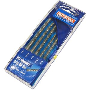 Standard Masonry Drill Set Of 5 5-7Mm - Faithfull Standard Masonry Drill Set Of 5 5-7Mm - Faithfull
