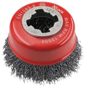 Faithfull - x-lock Wire Cup Brush 75mm M14x2 0.30mm Steel Wire FAIWBC75XL Faithfull - x-lock Wire Cup Brush 75mm M14x2 0.30mm Steel Wire FAIWBC75XL