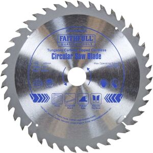 Faithfull - tct Cordless Trimsaw Blade 165 x 20mm x 40T pos FAIZ1654020C Faithfull - tct Cordless Trimsaw Blade 165 x 20mm x 40T pos FAIZ1654020C
