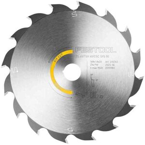 205763 Saw Blade hw 168 x 1.8 x 20 PW16 for ts 60 k, tsv 60 k, csc-sys 50 - Festool 205763 Saw Blade hw 168 x 1.8 x 20 PW16 for ts 60 k, tsv 60 k, csc-sys 50 - Festool