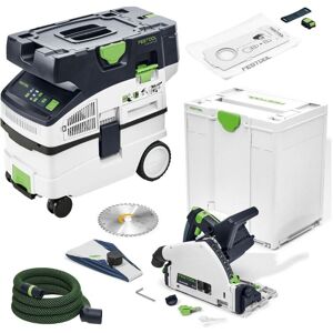 Festool TSC 55 Plunge Saw 2x18v Cordless 160mm Dust Extractor CLEANTEC CTLC MIDI Festool TSC 55 Plunge Saw 2x18v Cordless 160mm Dust Extractor CLEANTEC CTLC MIDI