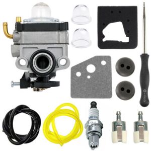MCBOSON FG100 GX31 Carburetor for Honda GX22 GX31 4-stroke Tiller HHE31C Edger HHT31S UMK431 UMK431K1 Mower/Brush Cutter 16100-ZM5-A95 16100-ZM5-803 with air MCBOSON FG100 GX31 Carburetor for Honda GX22 GX31 4-stroke Tiller HHE31C Edger HHT31S UMK431 UMK431K1 Mower/Brush Cutter 16100-ZM5-A95 16100-ZM5-803 with air