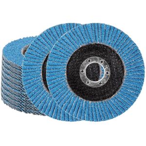 Memkey - Flap Discs, 10 Pack, 4.5 Inch, 40 Sanding Discs, High Density Aluminum Oxide Sanding Discs, Grinding Wheels for Sanding Metal and Wood Memkey - Flap Discs, 10 Pack, 4.5 Inch, 40 Sanding Discs, High Density Aluminum Oxide Sanding Discs, Grinding Wheels for Sanding Metal and Wood