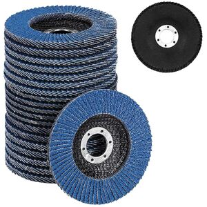 Flap Discs 115mm 20 Pack Grinding Sanding Disc Aluminum Sanding Wheels 40 60 80 120 Mixed Grit Oxide Abrasives Grinding Disc for Angle Grinders Flap Discs 115mm 20 Pack Grinding Sanding Disc Aluminum Sanding Wheels 40 60 80 120 Mixed Grit Oxide Abrasives Grinding Disc for Angle Grinders