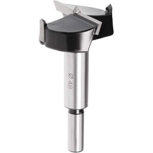 TORMATOR Forstner Bit for Wood Router, 48mm Tungsten Carbide Wood Auger Drill Bit for Woodworking, Hinge Hole Drilling, Boring Bit, Black/Silver TORMATOR Forstner Bit for Wood Router, 48mm Tungsten Carbide Wood Auger Drill Bit for Woodworking, Hinge Hole Drilling, Boring Bit, Black/Silver