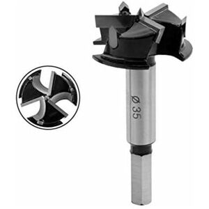 Serbia - Forstner Mèche 35 mm ,Mèche à trou de Charnière, Forstner Foret Carbure pour Le Travail du Bois,Meubles, trou de Charnière de Porte.(KKQ-35N) Serbia - Forstner Mèche 35 mm ,Mèche à trou de Charnière, Forstner Foret Carbure pour Le Travail du Bois,Meubles, trou de Charnière de Porte.(KKQ-35N)
